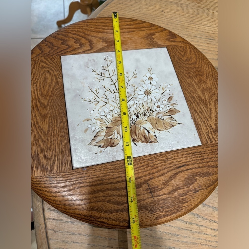 Vintage Wooden Lazy Susan‎ - Picture 6 of 6